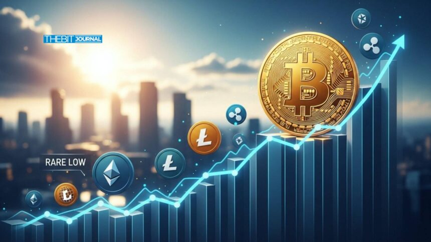 Altcoin Season Signals Hit Rare Lows as Bitcoin Climbs Above $70K