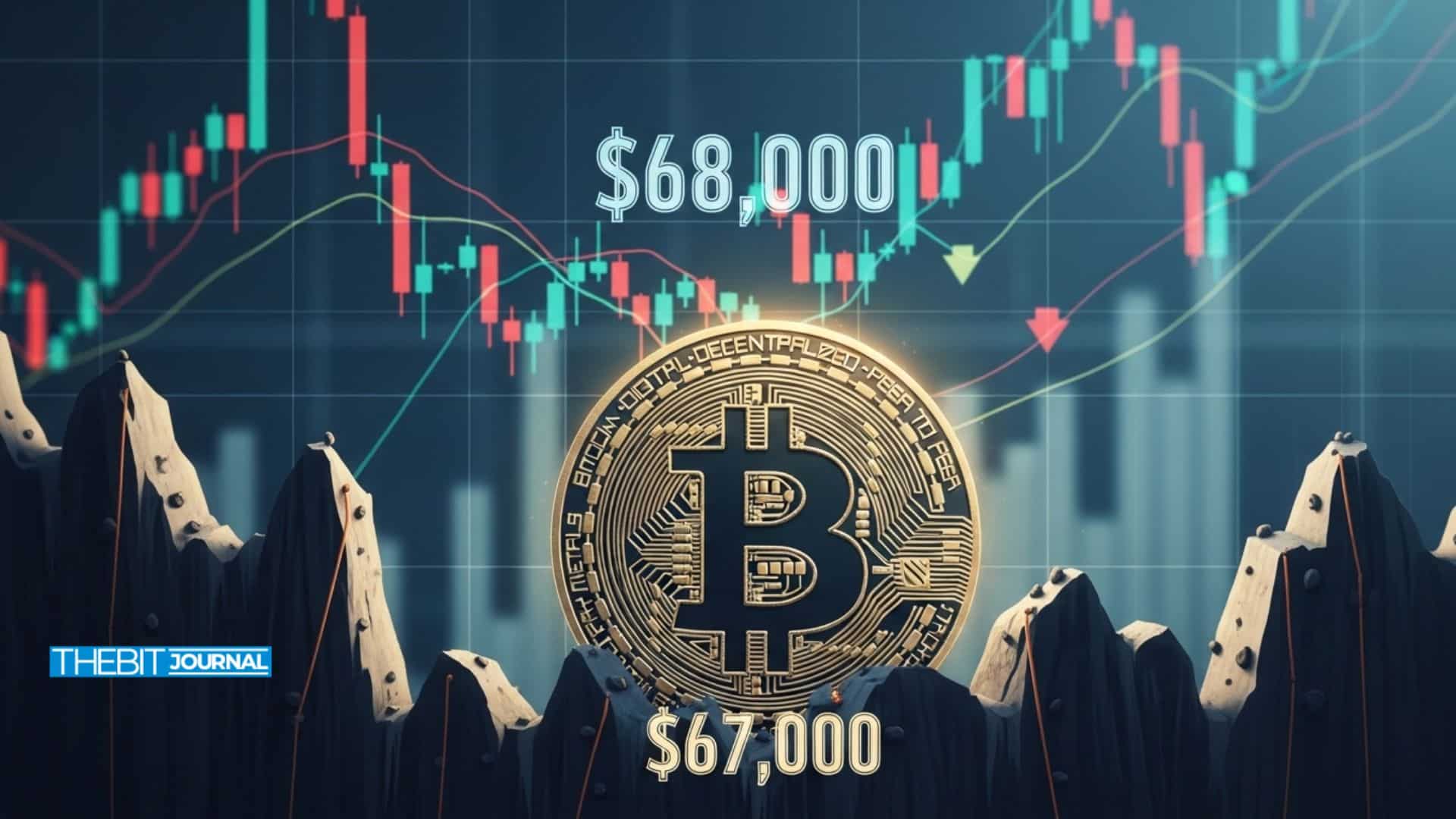 Bitcoin Price Holds Near $67K After Weekend Breakdown As $68K Resistance Define This Week