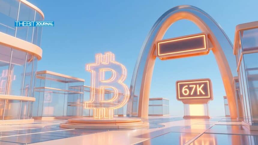 Bitcoin Price Holds Near $67K After Weekend Breakdown As $68K Resistance Define This Week