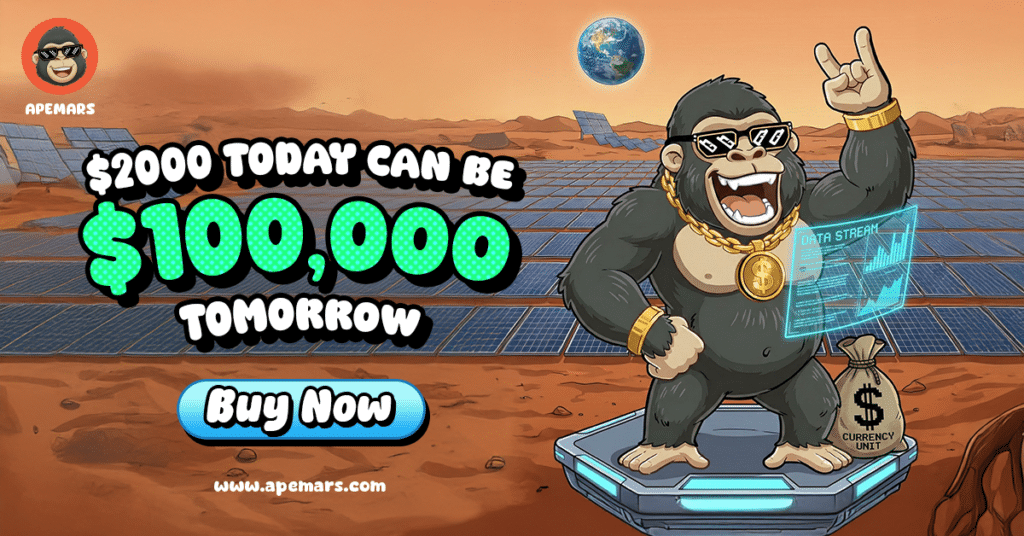 7 Best Meme Coins Rallying Hard With APEMARS Presale in Command, Surpassing $280K Already = The Bit Journal