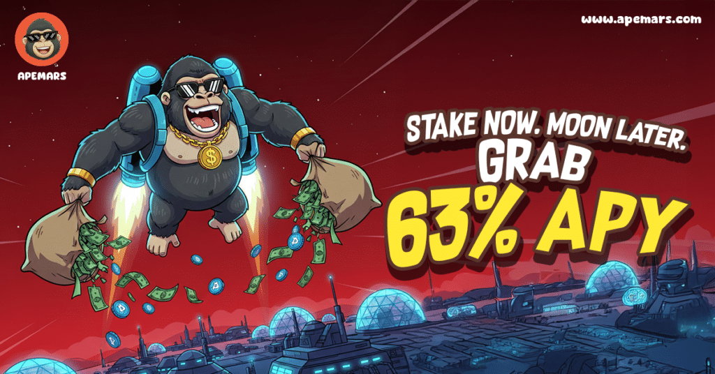 APEMARS Stage 11 With 5,040% ROI Could Be the Best 100x Crypto – Don’t Miss This High-Potential Coin Like Gigachad & Snek = The Bit Journal