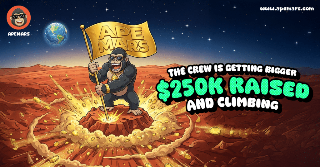 Top Crypto to Buy Now: APEMARS Presale Stage 10 Powers Community Driven Meme Coins as SPX6900 and MOG Gain Traction = The Bit Journal