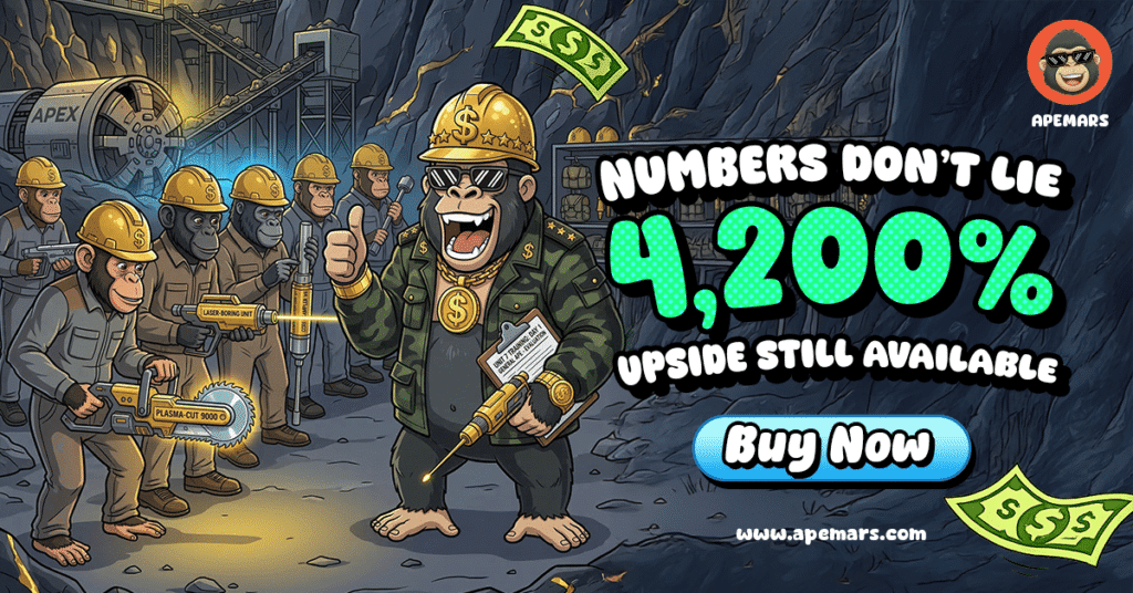 9 Must-Watch Cryptos 2026: Grab APEMARS ($APRZ) – The Best Crypto Presale to Buy Now With 4,200% ROI Potential = The Bit Journal