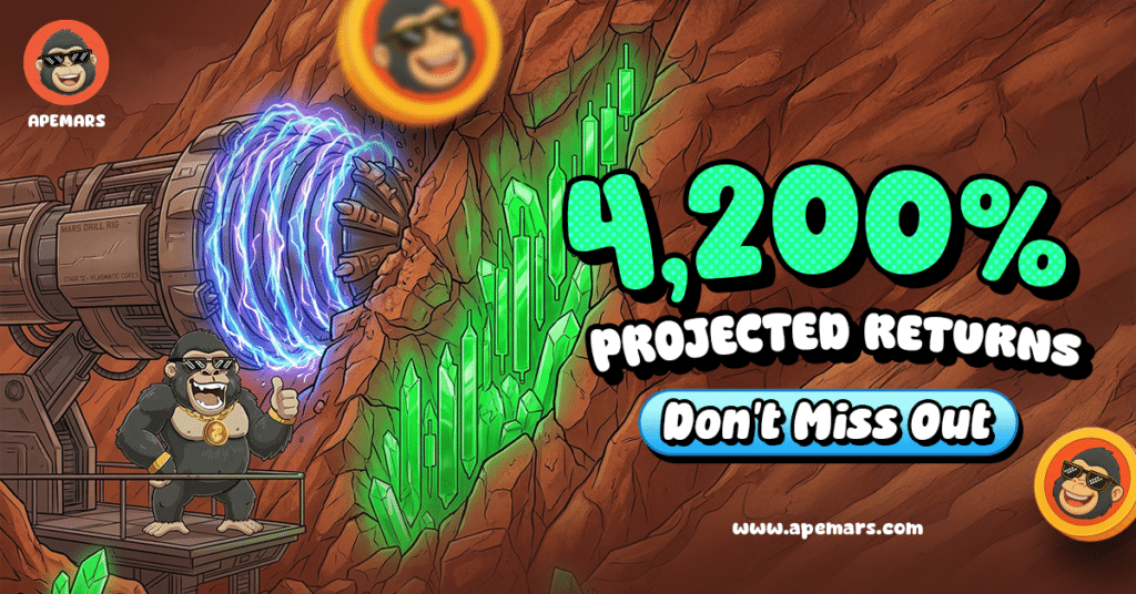 Missed Dogecoin and Pepe’s Explosive Runs? APEMARS Best Crypto Presale to Buy Today Is Gaining Serious Traction = The Bit Journal