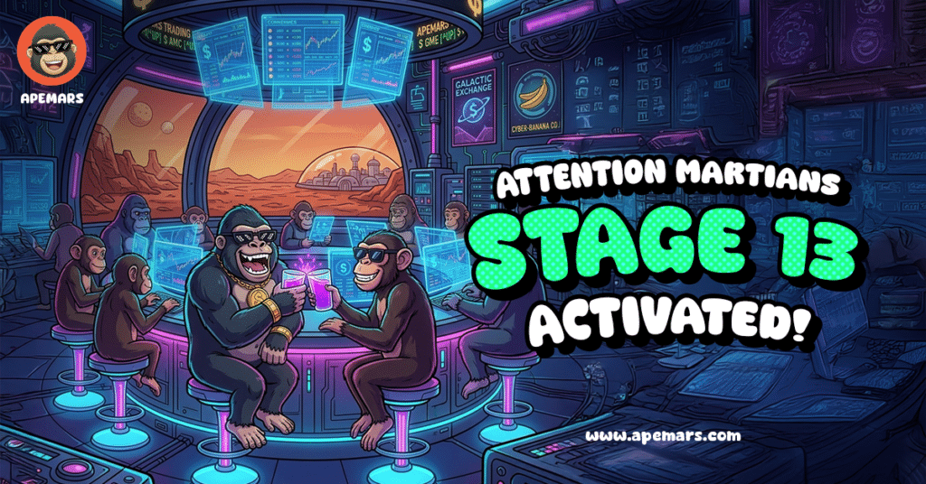 Regret Missing ApeCoin and Mog Coin? Experts Say APEMARS Is One of the Top Meme Coins to Buy Now - Join Stage 13 Presale = The Bit Journal