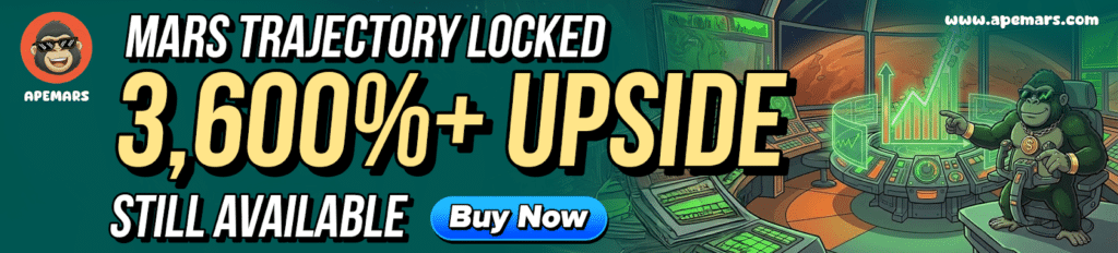 Mog Coin Dips 4.47% and Fartcoin Slides 7.67%, but APEMARS Remains the Best Meme Coin Presale to Buy With 3,600% ROI, Stage 13 Ends in Hours = The Bit Journal