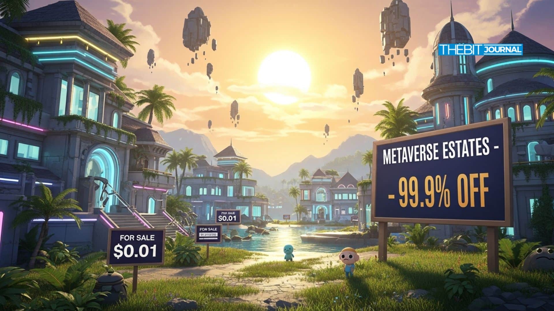How Metaverse Land Crash Wipes Out 99% of NFT Property Values 3 Metaverse Land Crash: Million-Dollar NFT Estates Now Worth Pennies