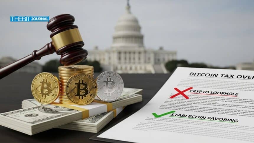 Bitcoin Tax Rules Set for Overhaul as PARITY Act Targets Crypto Loopholes 7 Bitcoin Tax Overhaul: Congress Moves to End Crypto Loophole While Favoring Stablecoins