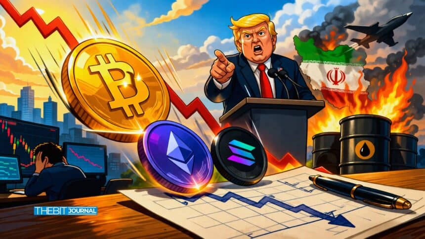 Crypto Market Update: Bitcoin, Ethereum, Solana Decline After Trump Warning 7 Bitcoin Price Crash