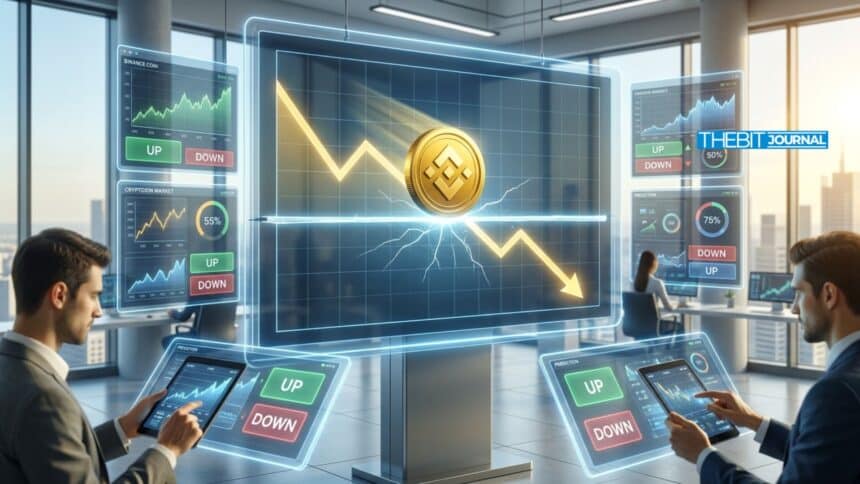 BNB Price Prediction Cracks Below $600 Even as Binance Rolls Out Prediction Markets