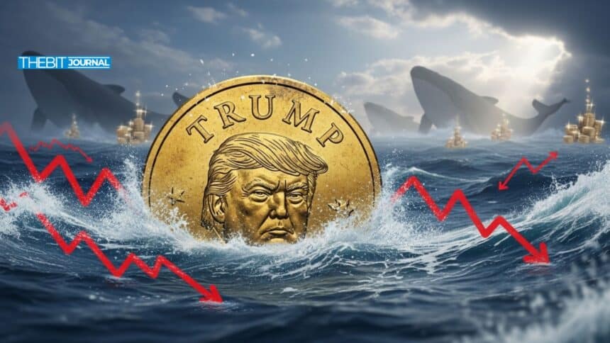 TRUMP Meme Coin Dumps 90% From ATH as Whales Load Up Ahead of Event
