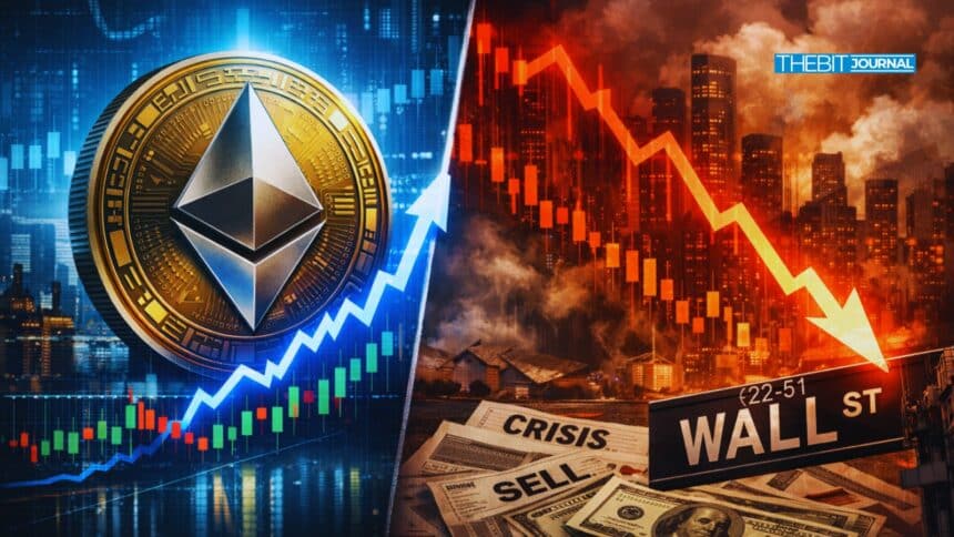 Ethereum Outperforms S&P 500 by 1,130 BPS Amid Geopolitical Tensions 7 Ethereum Outperformance Beats S&P 500 in Market Stress High