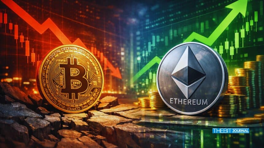 How Ethereum Surge Outpaces Bitcoin as ETF Flows Shift and Activity Rises 7 Ethereum Surge Outpaces Bitcoin as ETF Flows Shift