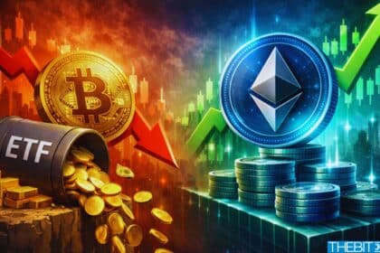Ethereum-Anstieg übertrifft Bitcoin, während sich ETF-Ströme verschieben