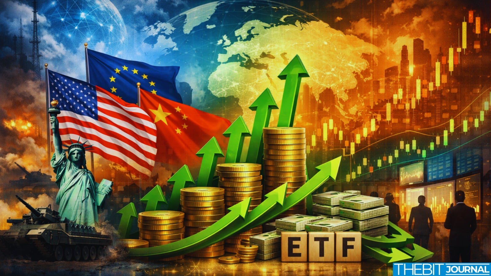 Weekly Crypto ETF Inflows Approach $1 Billion with Strong BTC, ETH, XRP Demand 9 Geopolitical Signals Shape Direction of ETF Inflows