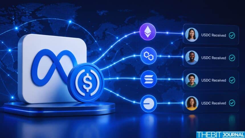 Meta startet Pilotprogramm für USDC-Auszahlungen für globale Creator