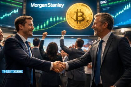 Morgan Stanley Bitcoin ETF Tops Rival After 6-Day Inflow Run