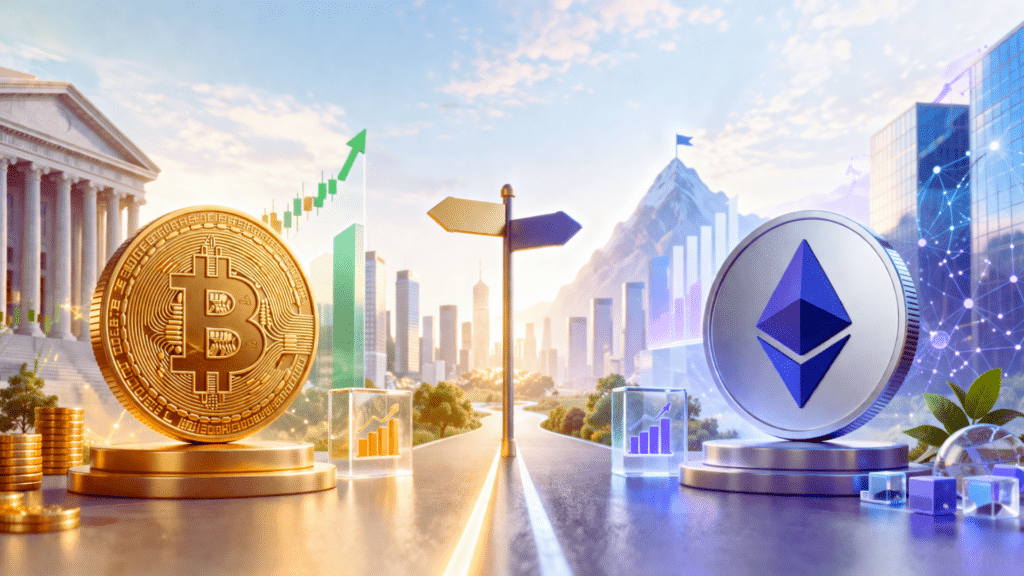 Ethereum vs Bitcoin: Key Differences in Price, Use Case, and Market Role in 2026 2 Ethereum vs Bitcoin