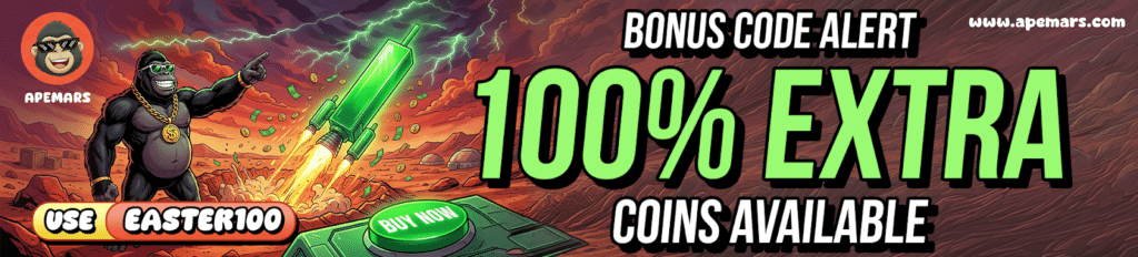 Altcoin News Today: APEMARS Leads the Charge of 10 Top Meme Coins Today With 22.8B Rapid Token Sell-Out = The Bit Journal