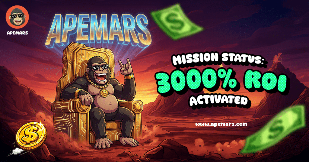 Too Late for GIGA and SHIB's Big Moves? Jump into APEMARS' Best Crypto Presale Aiming for a Powerful ROI Surge = The Bit Journal