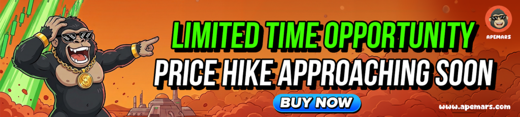 Crypto Bull Runs Enter Explosive Phase as Top 12 Coins Reveal APEMARS as Next 100x Crypto Leader of the Cycle 1 Crypto Bull Runs Enter Explosive Phase as Top 12 Coins Reveal APEMARS as Next 100x Crypto Leader of the Cycle = The Bit Journal