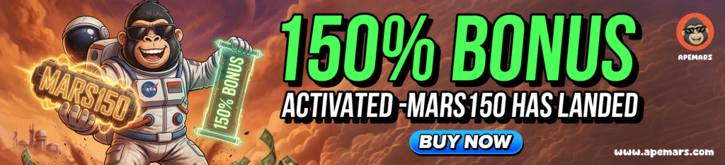 Early Crypto Presales Trigger Explosive Shift As APEMARS Leads Top 10 Meme Coins 2026 Market Evolution Cycle = The Bit Journal