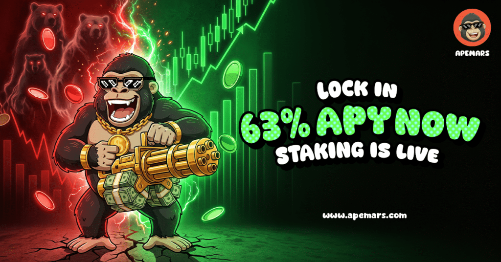 MemeCore & Pepe Already Took Off: Don’t Miss APEMARS ($APRZ) Stage 17 Presale, the Top Meme Coin Presale 2026 with $433K+ Raised = The Bit Journal