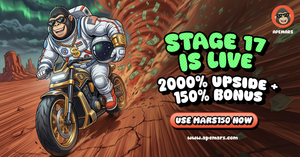 Crypto Whales Are Rapidly Accumulating APEMARS as Analysts Call It the Best Crypto Presale Leading the Next Bull Run While LINK and ADA Stall = The Bit Journal