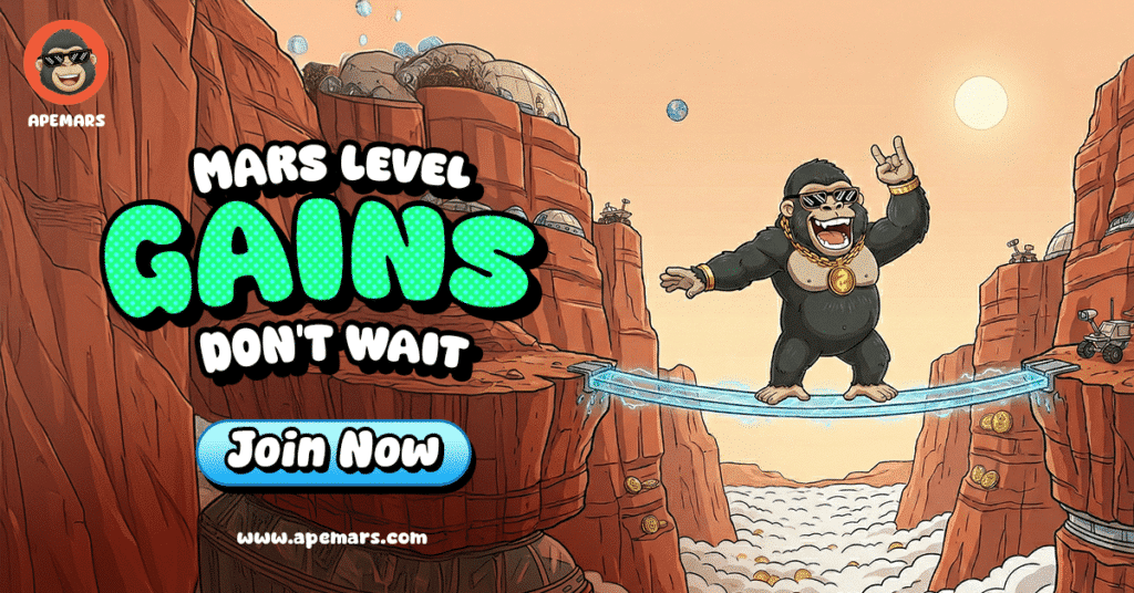 APEMARS Stage 17 Presale With MARS150 Bonus Is Your Golden Chance After Missing Cardano & RateX – One Of The Best Altcoins To Invest  = The Bit Journal