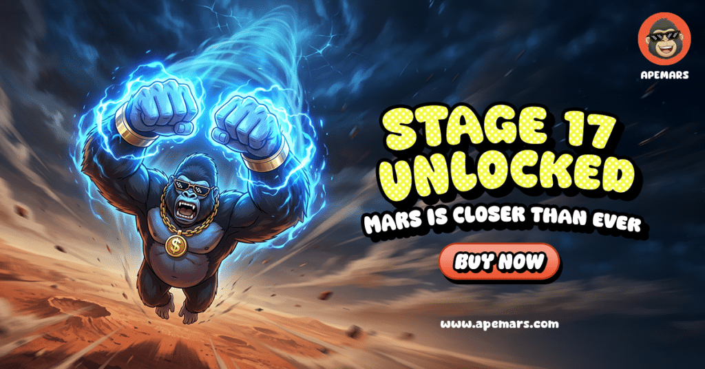 Final Call: Best Crypto Presale To Buy Today APEMARS Stage 17 Nears End With $440k Raised Among Top 5 Contenders = The Bit Journal