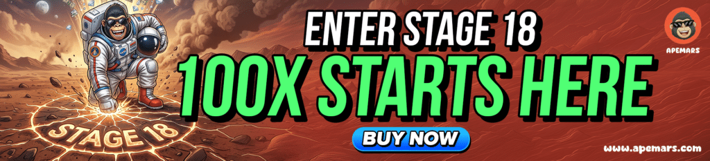 APEMARS Lands Among Top 5 Next 1000X Crypto Plays With Its Presale Smashing Past $445K = The Bit Journal