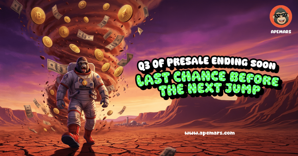 Missed Pepe and Shiba Inu Profits? Don’t Miss APEMARS Stage 18 – Next 100x Meme Coin Presale with 150% Extra Tokens Offer = The Bit Journal