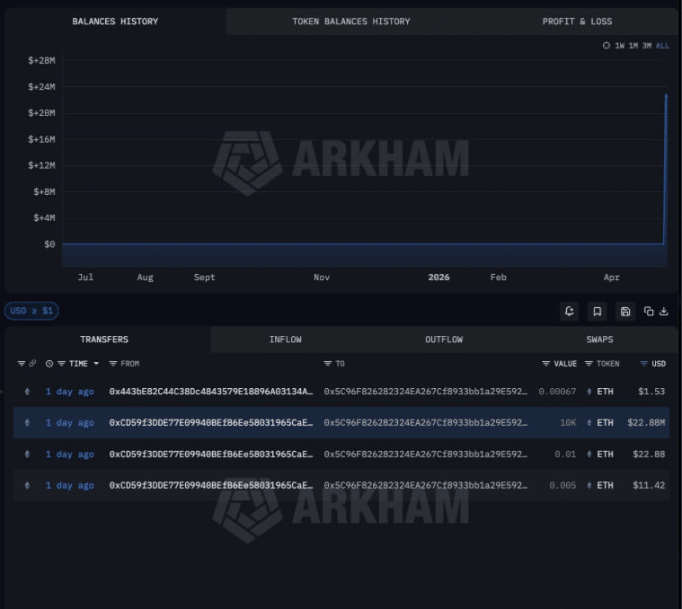 Ethereum Whale