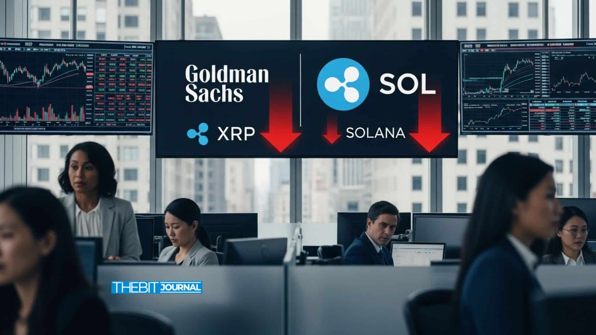 Goldman Sachs XRP and SOL Exit Sparks Fresh Altcoin Market Concerns