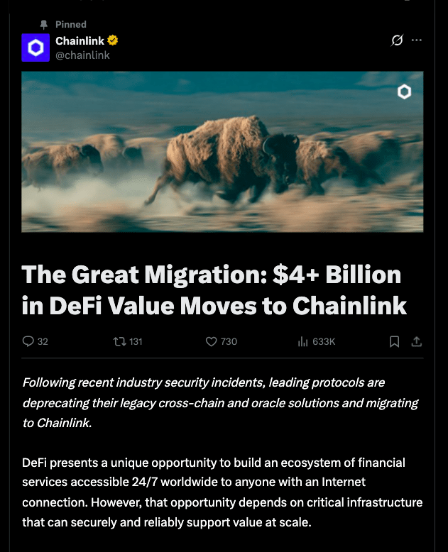 How Chainlink CCIP Migration Fuels LINK Recovery After $292M Exploit 8 How Chainlink CCIP Migration Fuels LINK Recovery After $292M Exploit