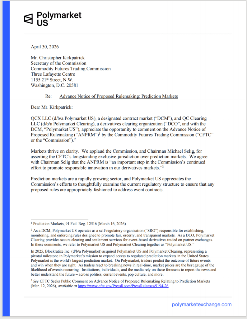 CFTC prediction market rules proposal Federal Register notice 2026