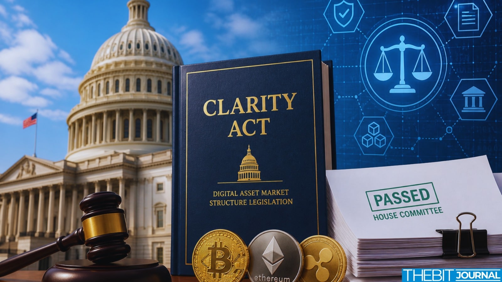 Crypto Legislation Advances Through CLARITY Act Progress