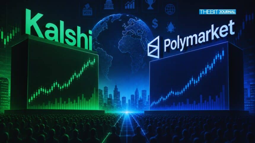 Prediction Markets Hit $63B as Kalshi Tops Polymarket