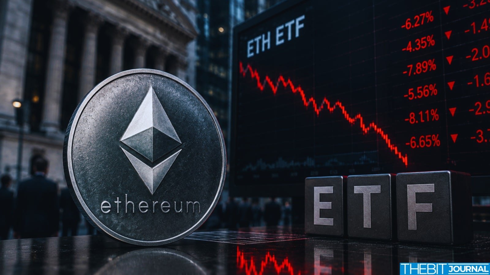 Ethereum ETFs Join Broader Institutional Selloff
