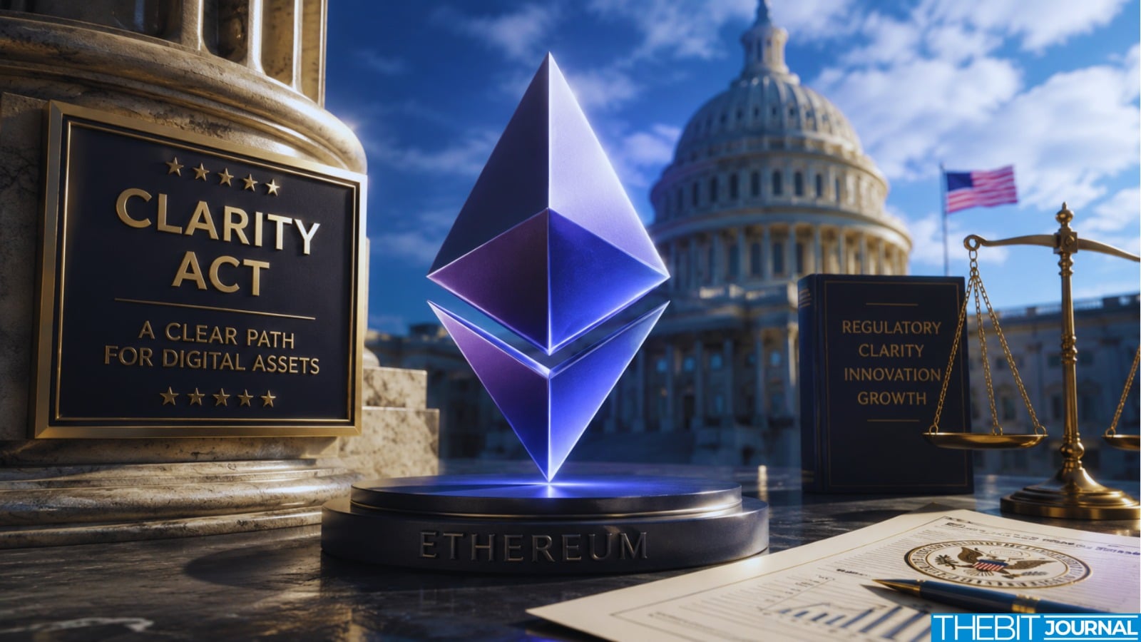 CLARITY Act Boosts Ethereum Regulatory Standing