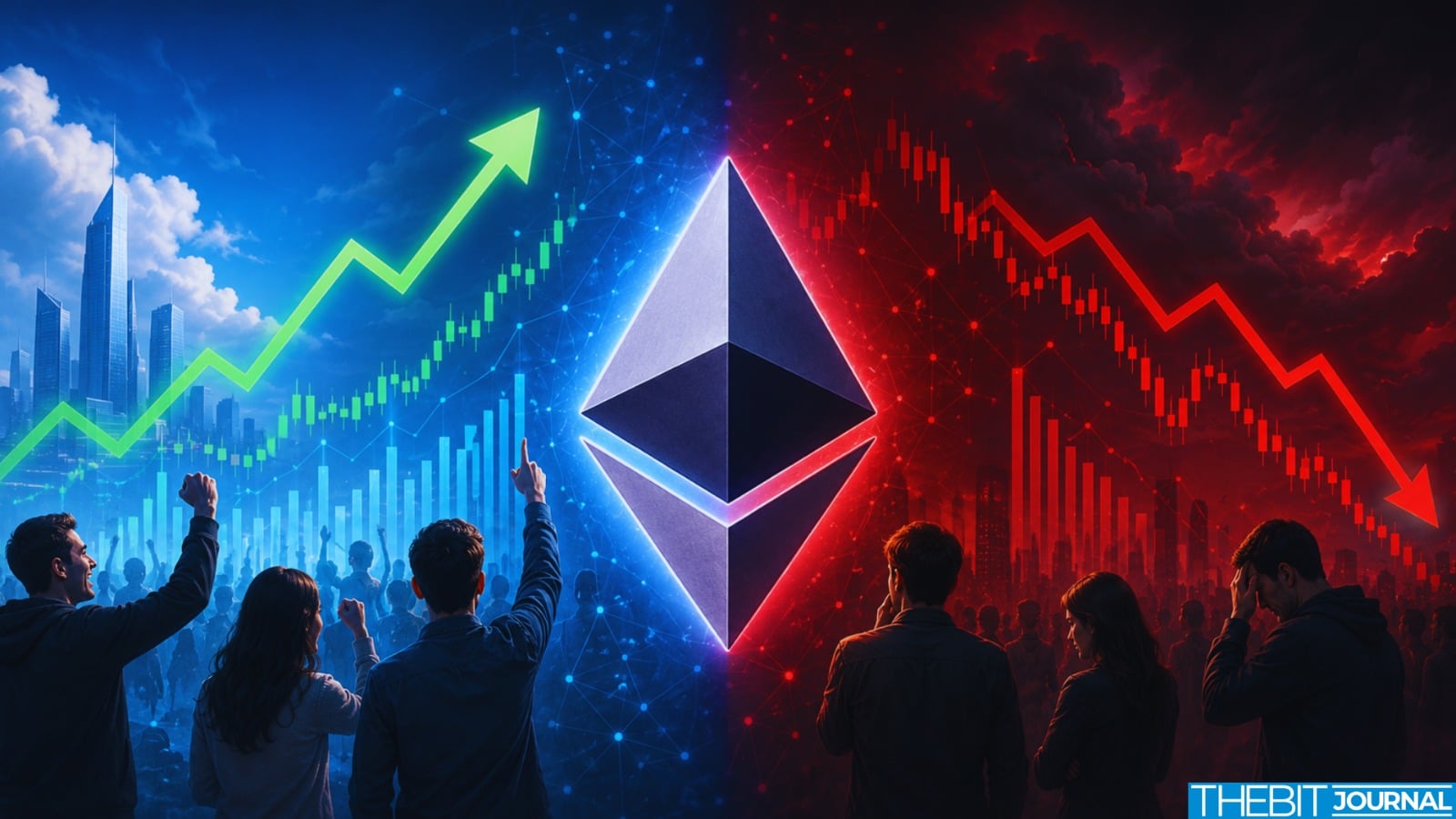 Ethereum Market Sentiment Shows Clear Divergence