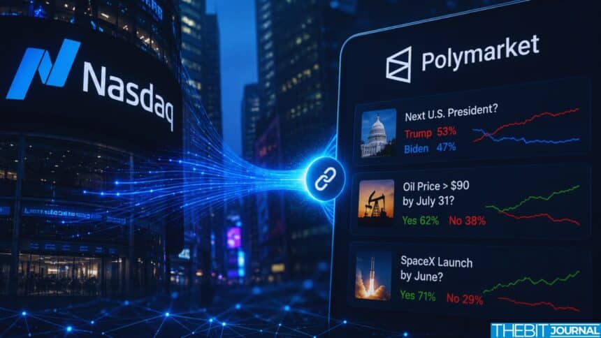 Polymarket Prediction Markets Add Nasdaq Private Data