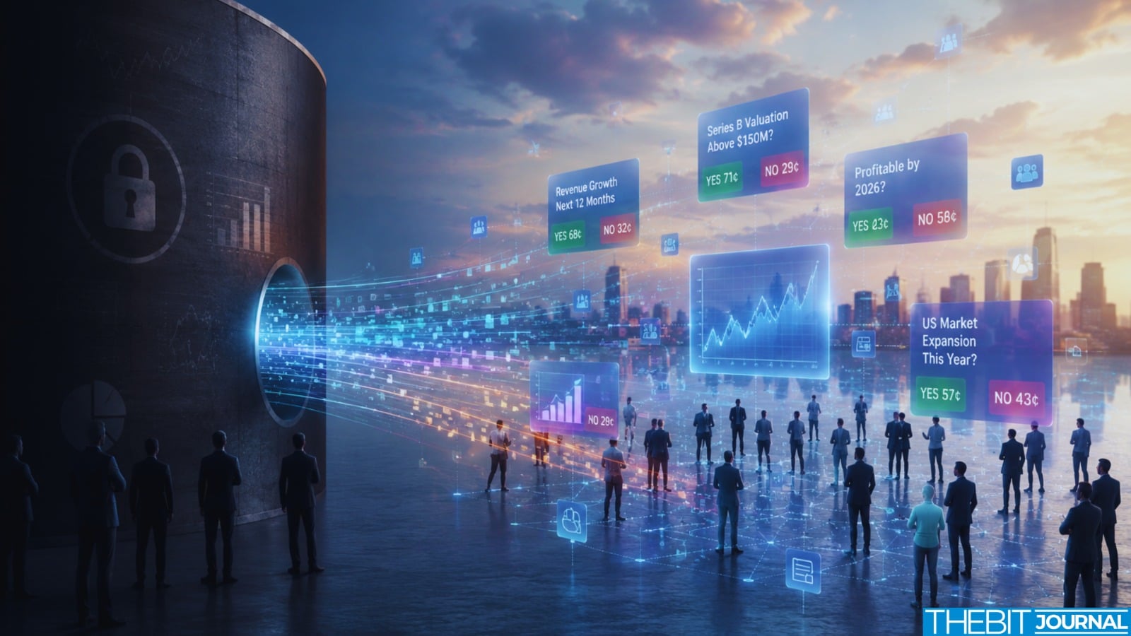 Prediction Markets Boost Private Market Transparency