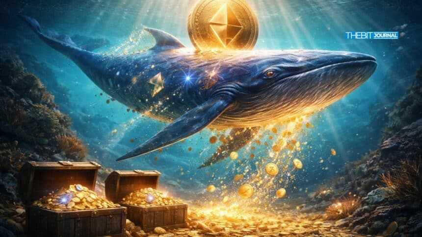 Ethereum Whale Turns $3,100 Into $22M After Holding 10,000 ETH