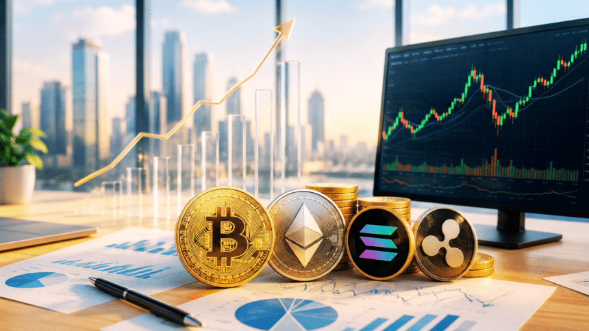 Abflüsse aus Bitcoin-ETFs erreichen 2,7 Mrd. US-Dollar, während die Umschichtung in Altcoins zunimmt