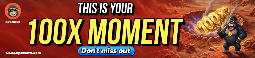 Did You Miss Cosmos and Algorand? APEMARS Is the Next Top Altcoin To Explode in 2026 With ROCKET250 Bonus Code = The Bit Journal