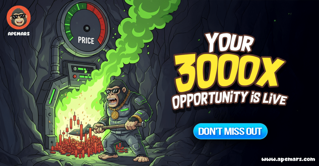 Missed XRP at $0.01 and Algorand Before the Hype? APEMARS Top Meme Coin Presale to Buy Might Be the Last Chance to Catch a WaveĀ 2 Missed XRP at $0.01 and Algorand Before the Hype? APEMARS Top Meme Coin Presale to Buy Might Be the Last Chance to Catch a WaveĀ = The Bit Journal