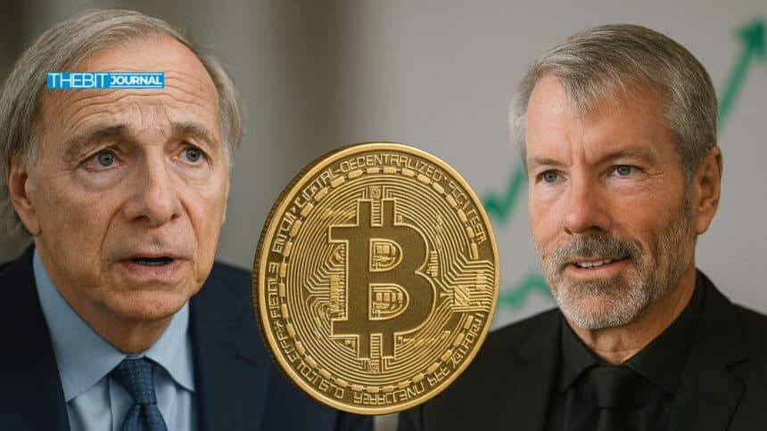 Bitcoin Price Analysis: Ray Dalio Questions BTC While Michael Saylor Defends Bullish Outlook