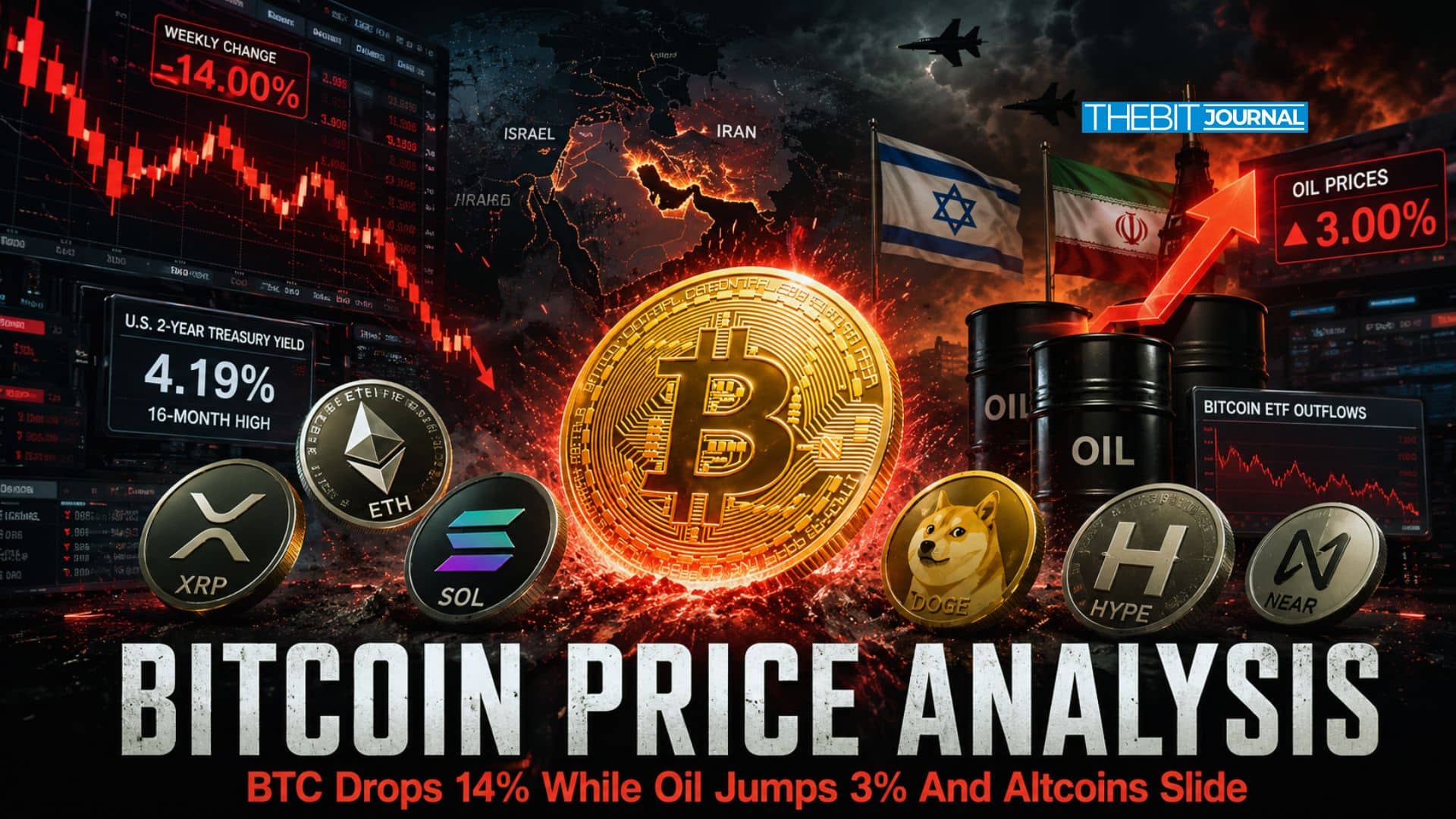 Bitcoin Price Analysis: BTC Slides Below $63K as Oil Rally and Rising Yields Hit Crypto 3 Crypto Market