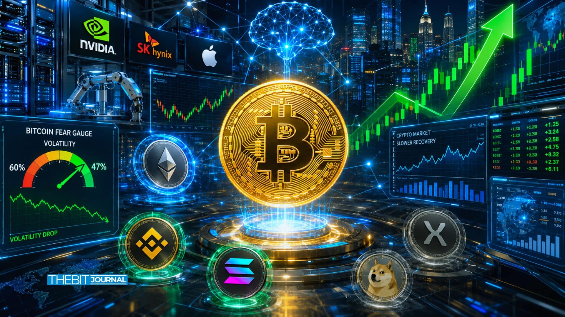 Bitcoin Price Outlook at $63K as AI Stocks Post an 11% Surge 3 crypto market